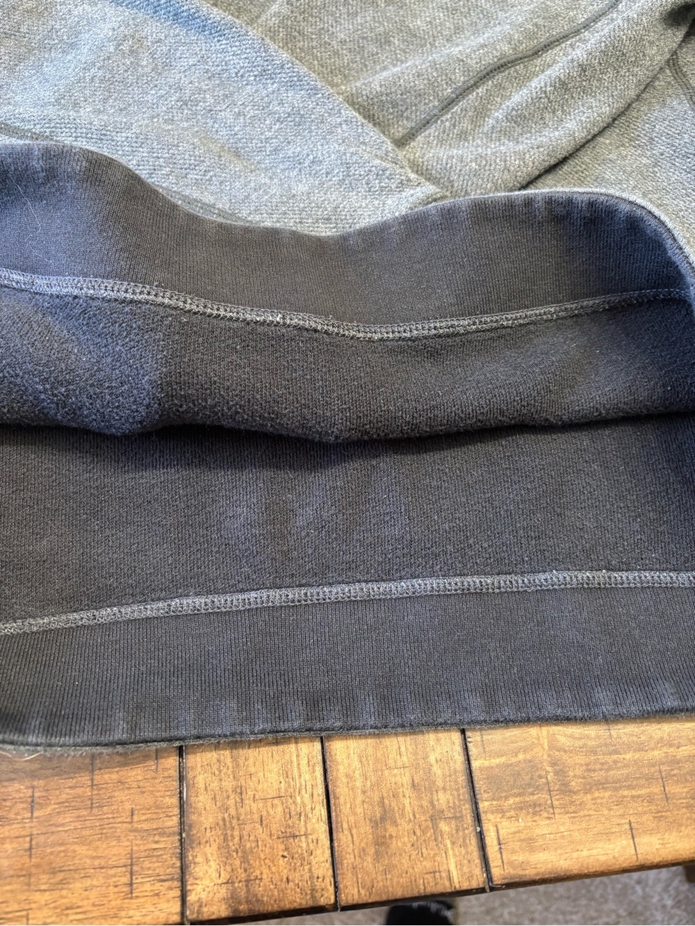 Tommy Bahama Men's Heather Gray Half-Zip Pullover - Picture 3 of 6